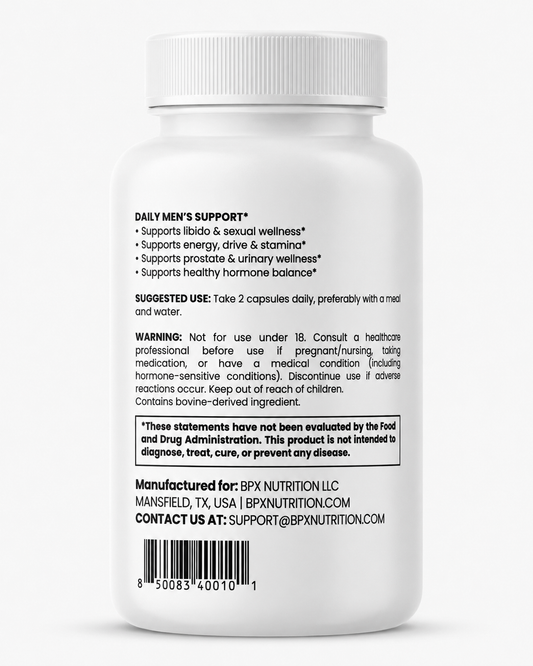 BPX Men’s Vitality Support - Testosterone Booster