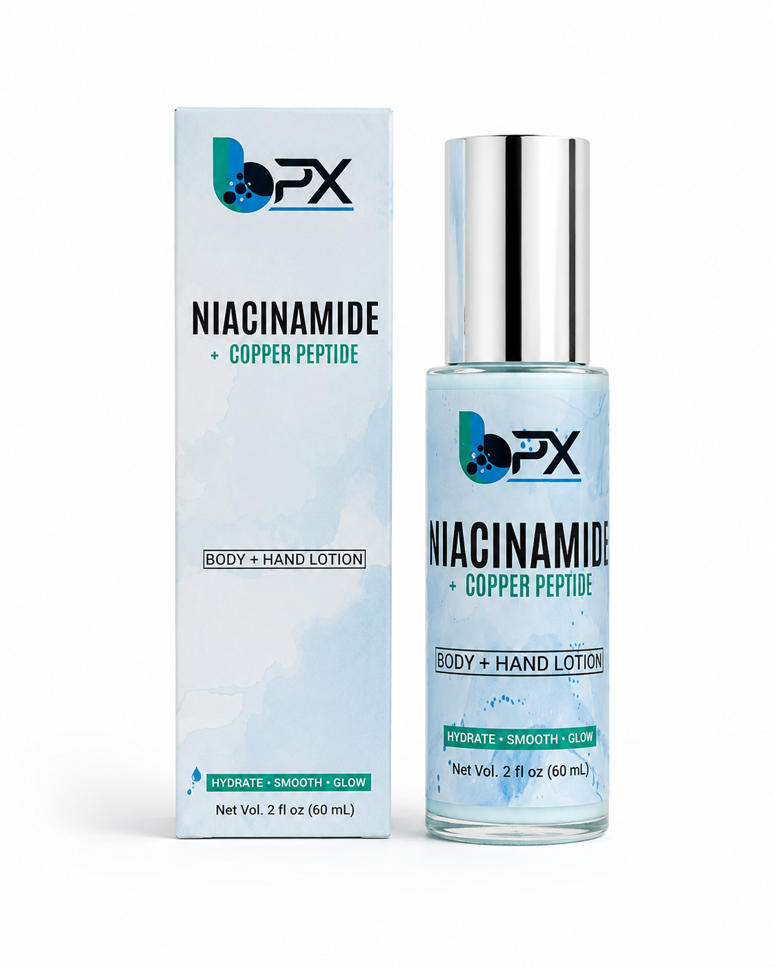 BPX GHK-Cu Copper Peptide + Niacinamide Body Lotion
