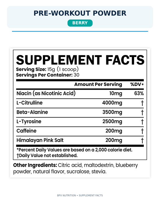 BPX Pre-Workout Powder