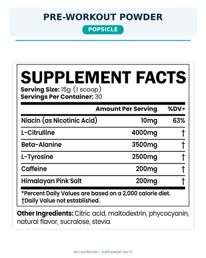 BPX Pre-Workout Powder