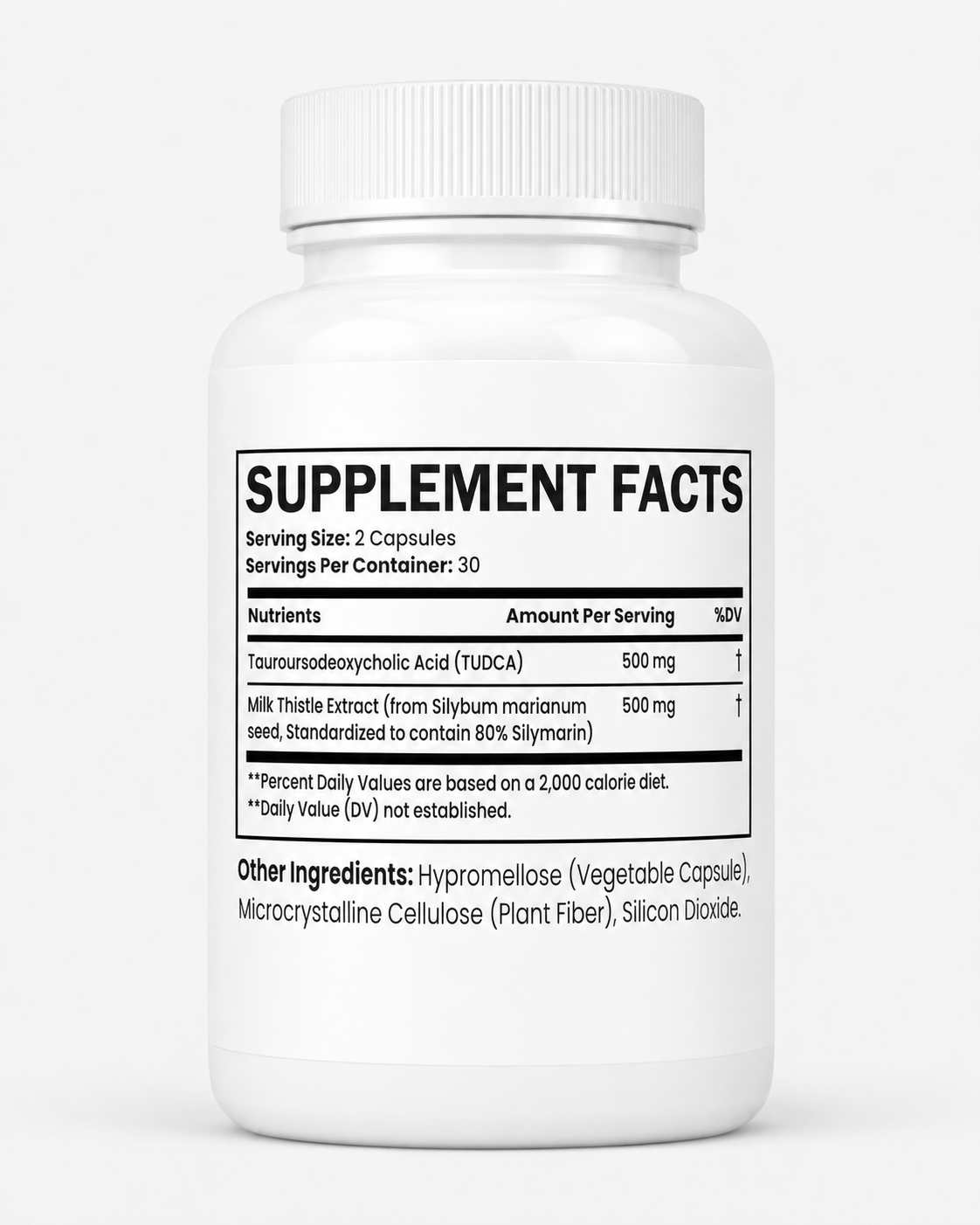 BPX TUDCA + Milk Thistle Liver Support