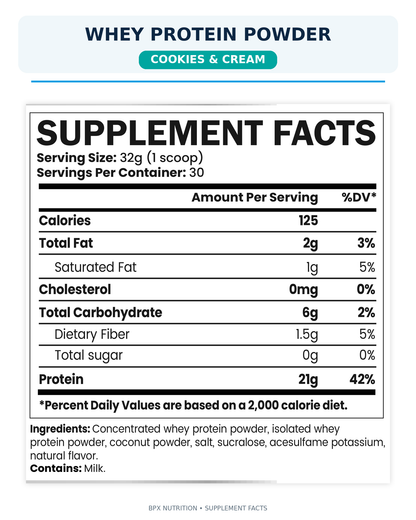 BPX Whey Protein Powder