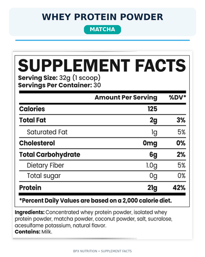 BPX Whey Protein Powder