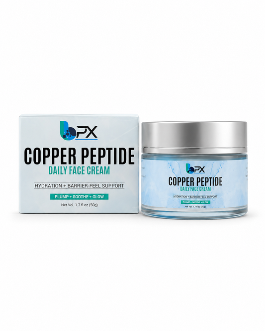 BPX GHK-Cu Copper Peptide Daily Face Cream 1.7 oz jar