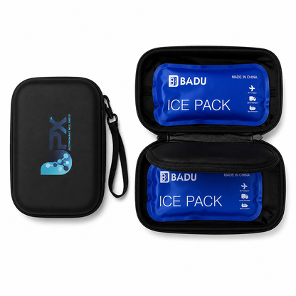 BPX insulated syringe travel case with ice packs – product photo