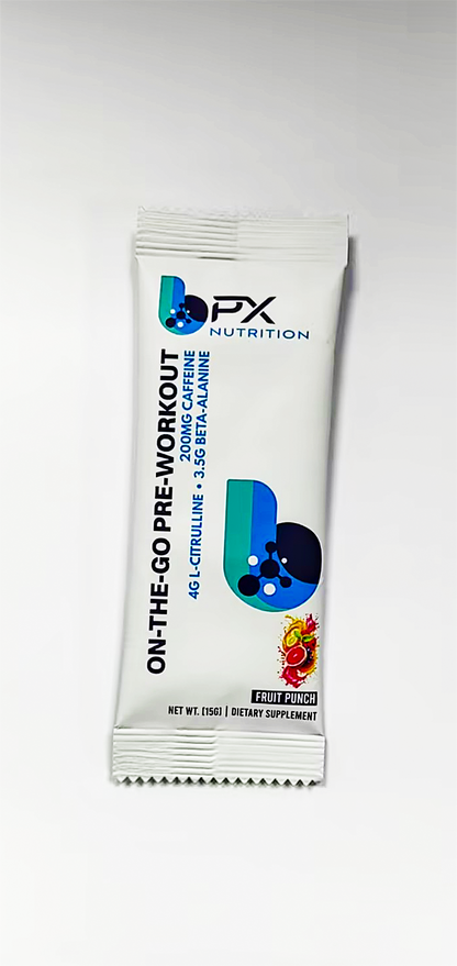 On-the-Go Pre-Workout Sampler Pack + BPX Shaker Bottle