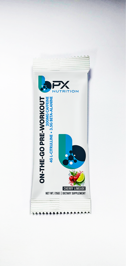 On-the-Go Pre-Workout Sampler Pack + BPX Shaker Bottle