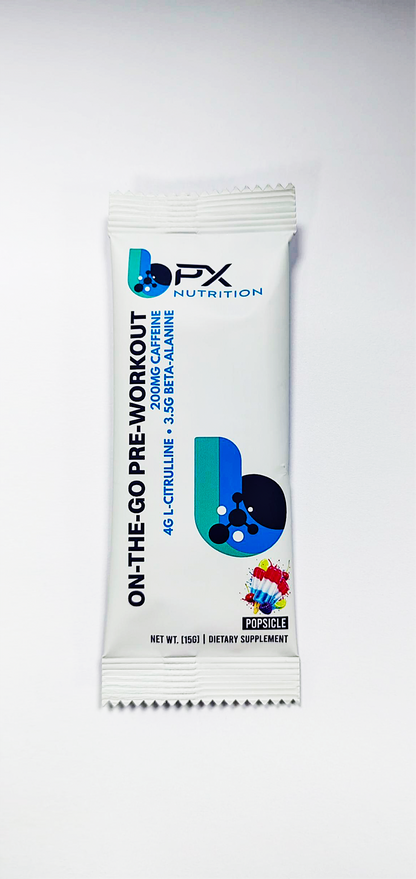 On-the-Go Pre-Workout Sampler Pack + BPX Shaker Bottle